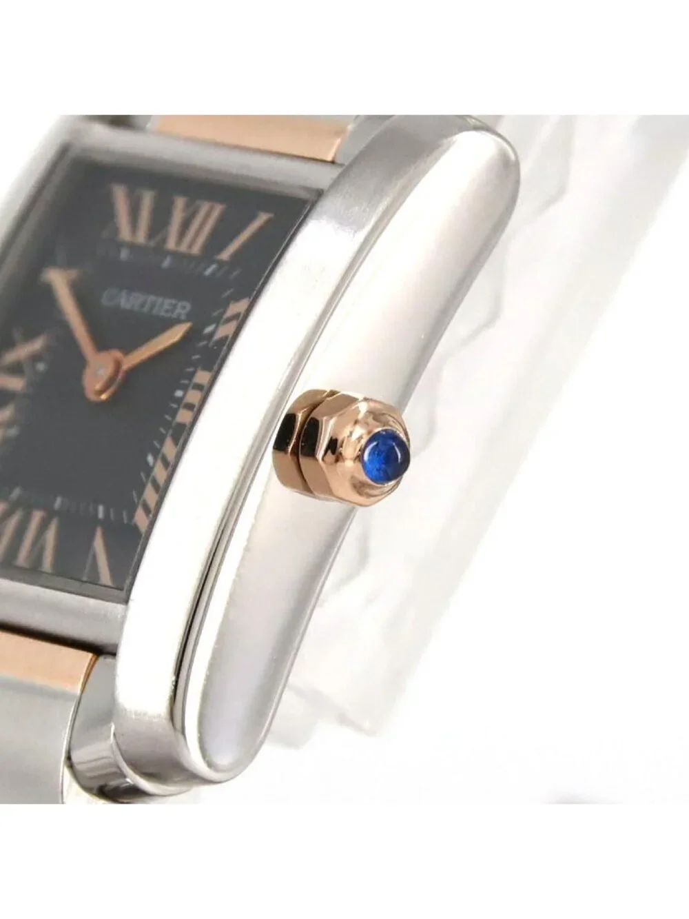 Cartier Tank Francaise SM PG Limited Ssxpg Quartz Watch